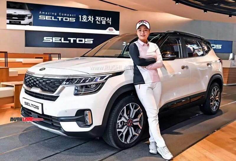 Киа сальтос фото Kia Seltos delivery starts in South Korea - India launch next