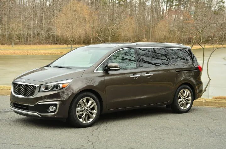 Киа седона фото 2015 Kia Sedona: A Redesigned Kid Hauler Review - TFLcar