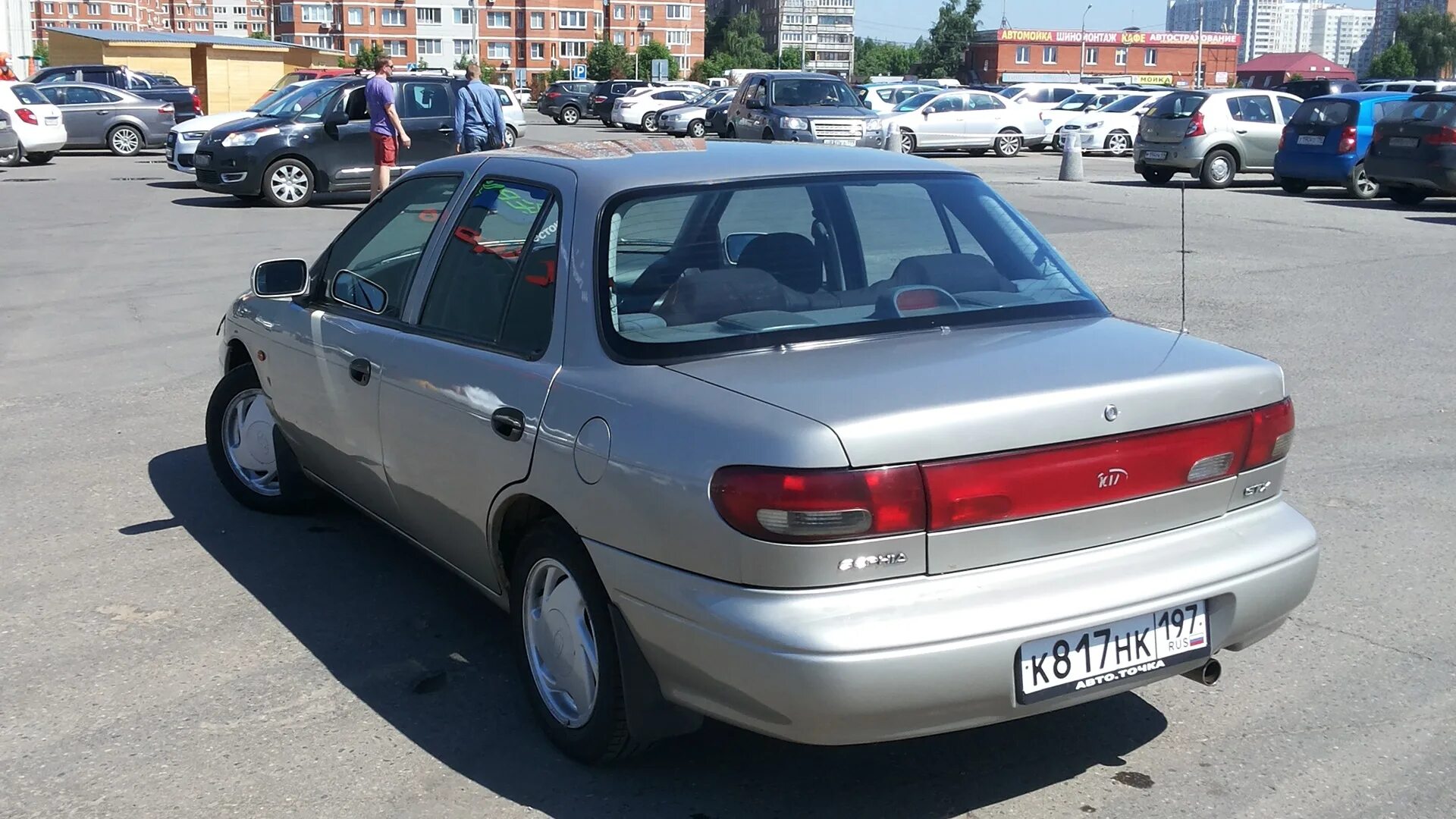 Киа сефия 2 фото KIA Sephia (1G) 1.5 бензиновый 1999 на DRIVE2