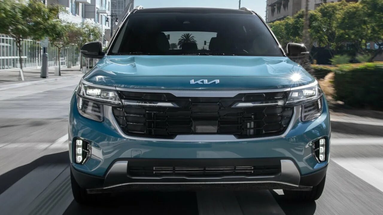 Киа селтос 2023 фото 2024 KIA SELTOS facelift (Pluton Blue) revealed - Review, Specs, Features, Exter