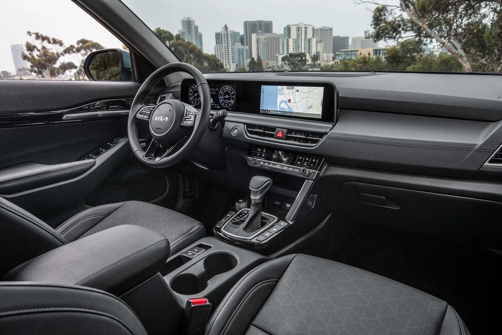 Киа селтос 2024 интерьер Kia Seltos 2024 предлагает стильный внешний вид - новость от Автодок