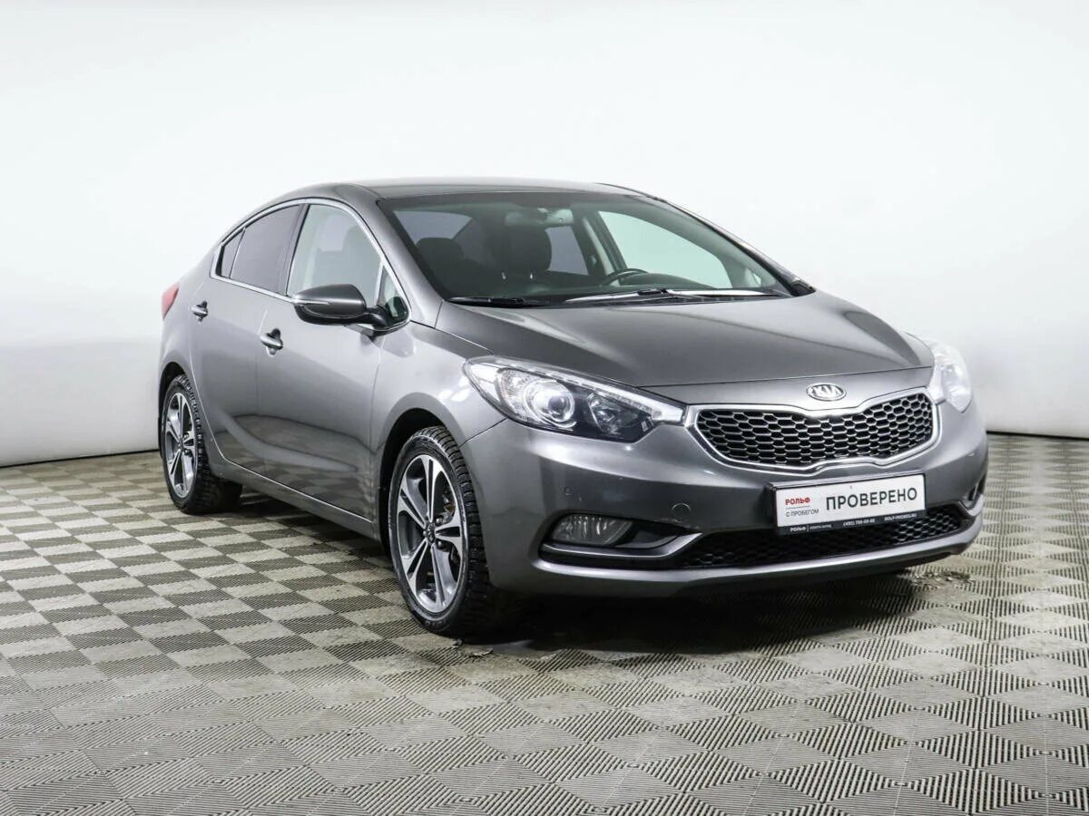 Киа серато 3 фото Купить б/у Kia Cerato III 1.6 AT (130 л.с.) бензин автомат в Москве: серый Киа Ц