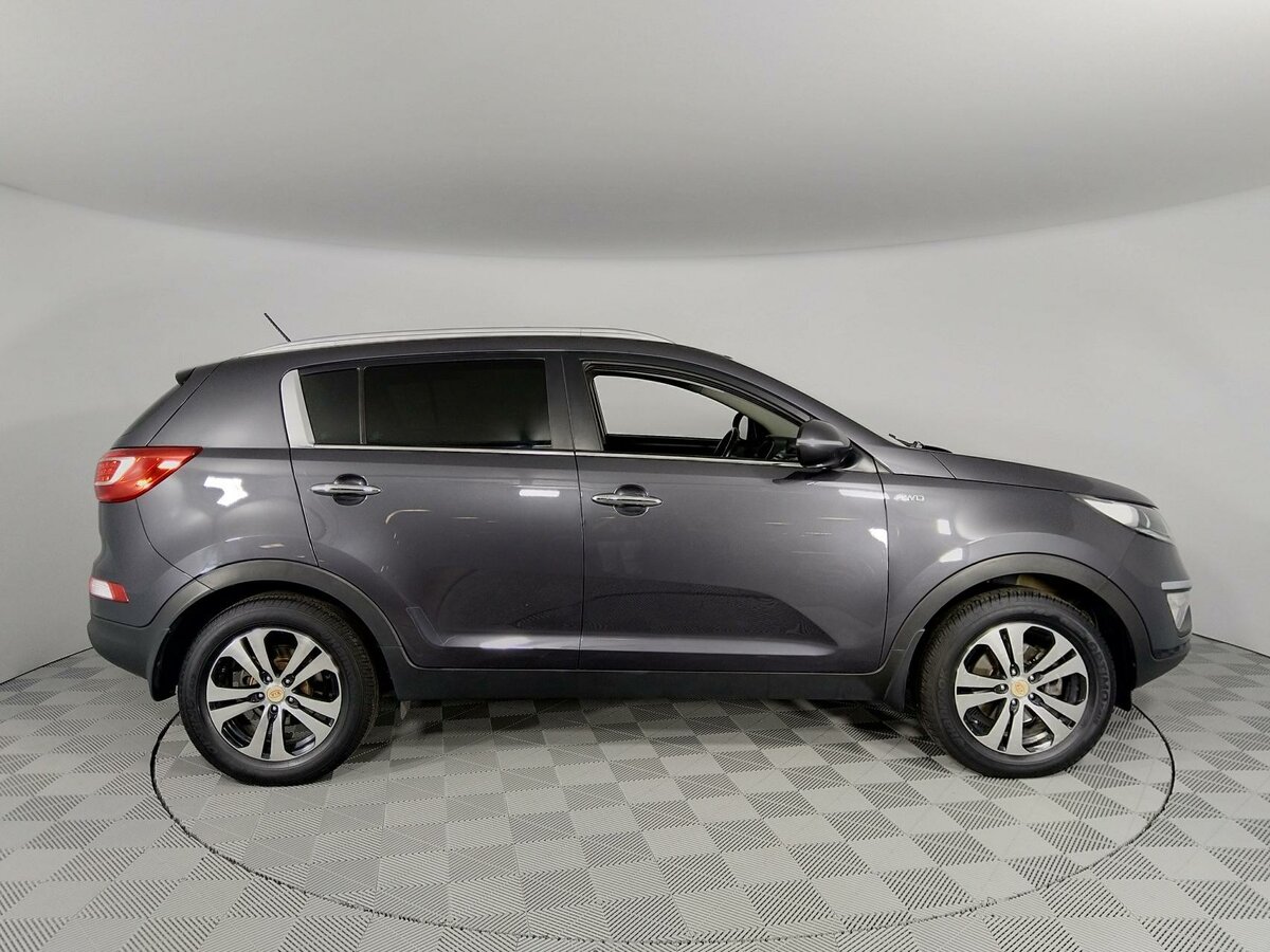 Киа серая фото Купить б/у Kia Sportage III 2.0 AT (150 л.с.) 4WD бензин автомат в Казани: серый