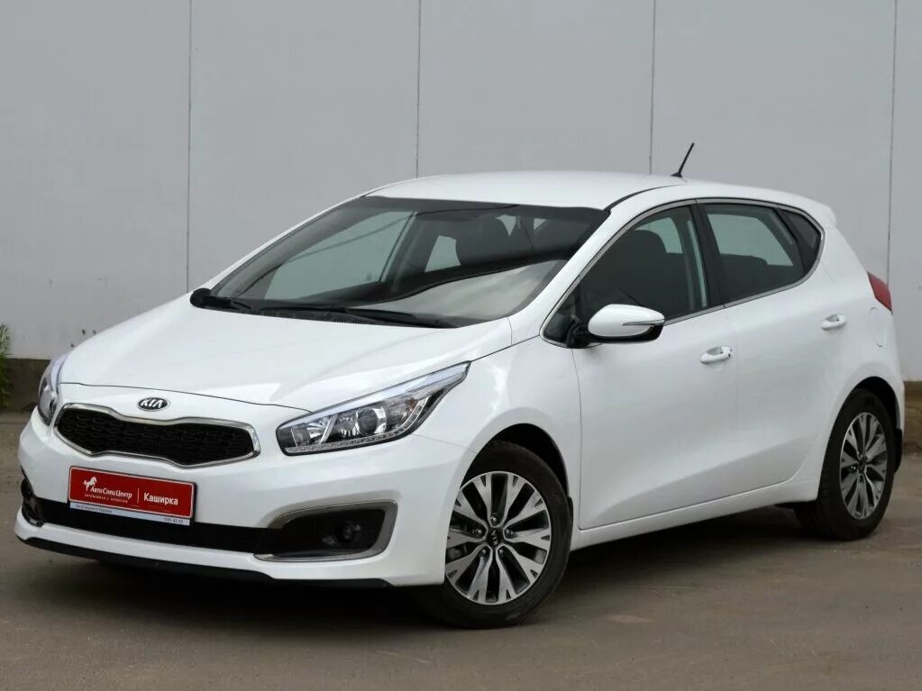 Киа сет фото Купить б/у Kia Ceed II 1.6 AT (129 л.с.) бензин автомат в Москве: белый Киа Сид 