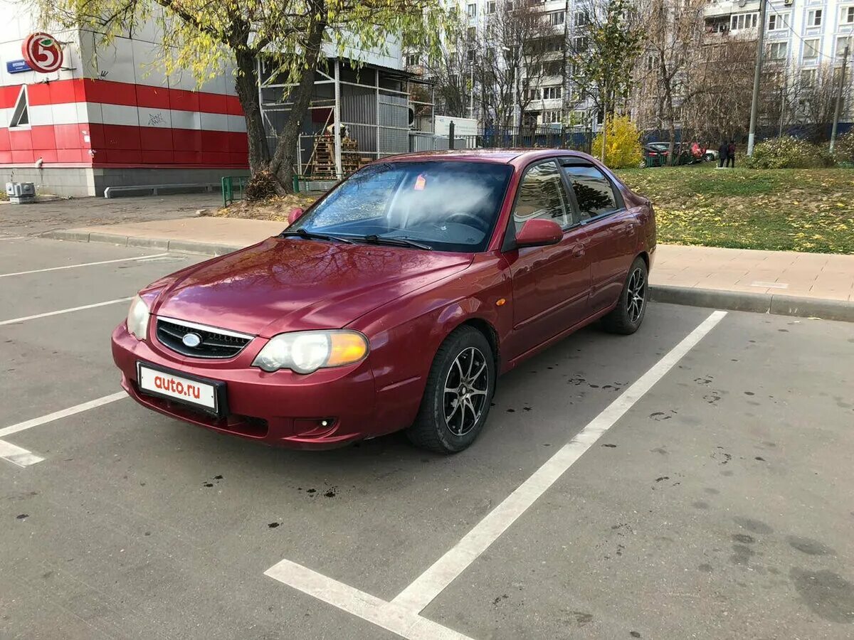 Киа шума 2 фото Купить б/у Kia Shuma II 1.6 MT (101 л.с.) бензин механика в Москве: пурпурный Ки