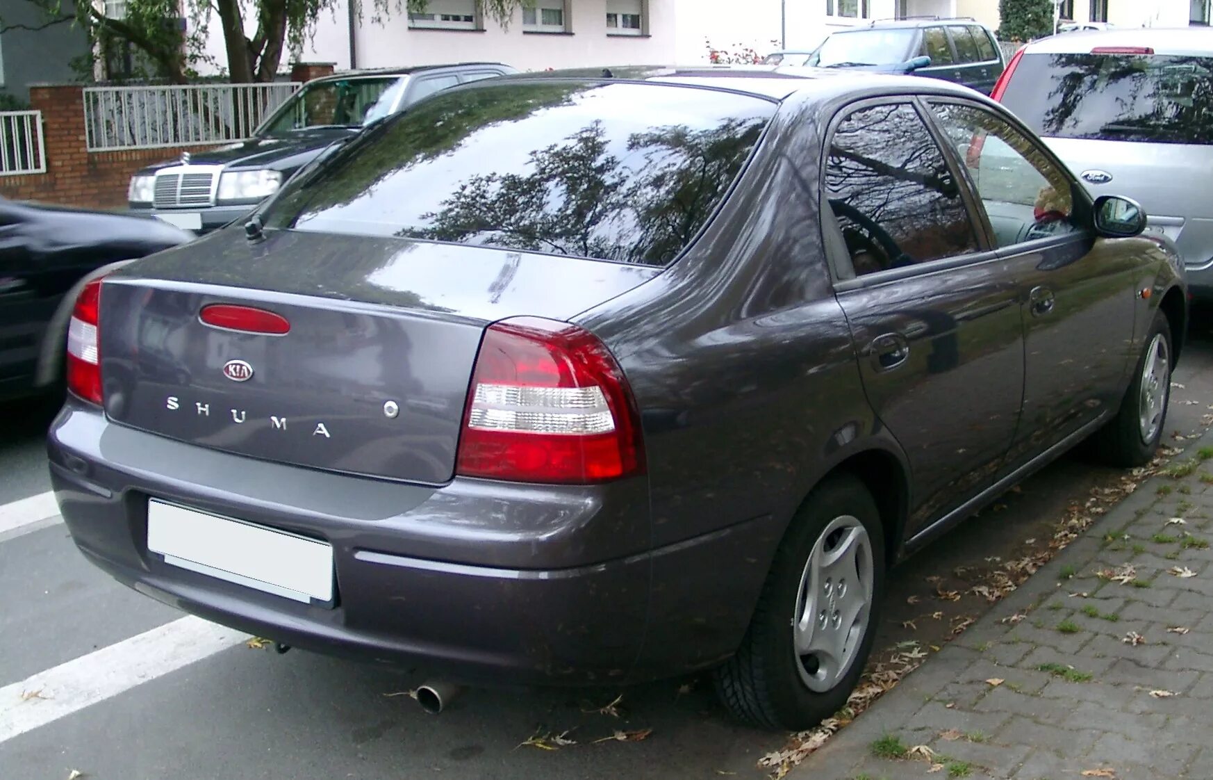 Киа шума 2 фото Шины и диски для Kia Shuma 2005, размер колёс на Киа Шума 2005