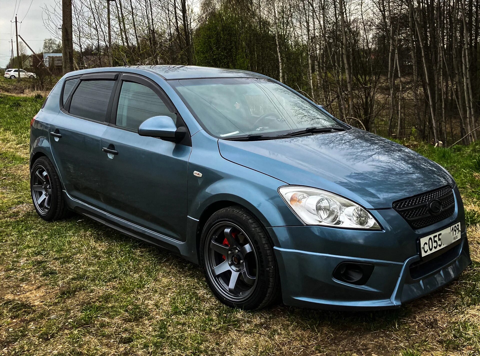 Киа сид 1.6 автомат тюнинг Просто ceed ed (2008) XR на новых тапках. - KIA Ceed (1G), 1,6 л, 2008 года тюни