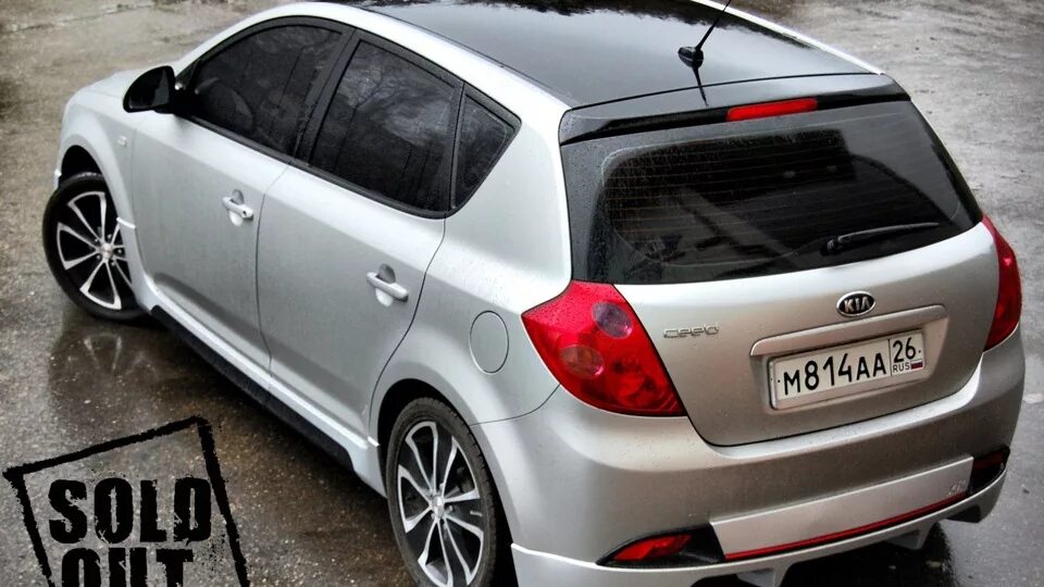 Киа сид 1.6 автомат тюнинг KIA Ceed (1G) 1.4 бензиновый 2007 1.4 (погремушка) на DRIVE2
