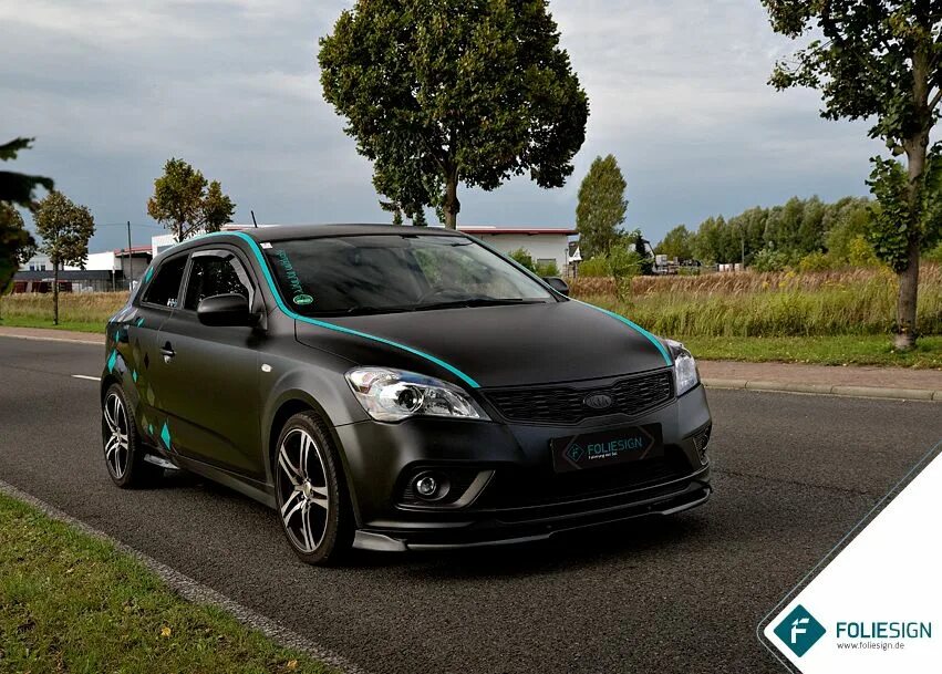 Киа сид 1.6 автомат тюнинг Fahrzeugfolierung * KIA cee'd #CarWrapping #KIA