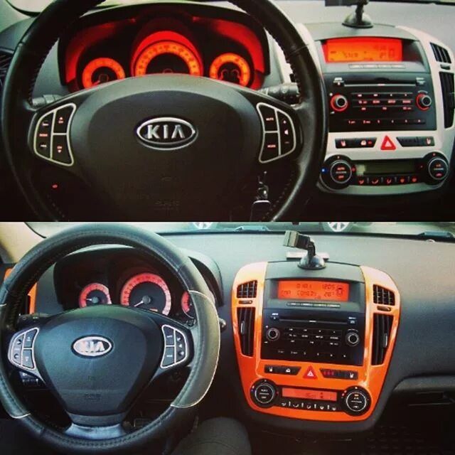 Киа сид 1.6 автомат тюнинг немного комфорта в салоне! - KIA Pro_Ceed, 1,6 л, 2008 года тюнинг DRIVE2