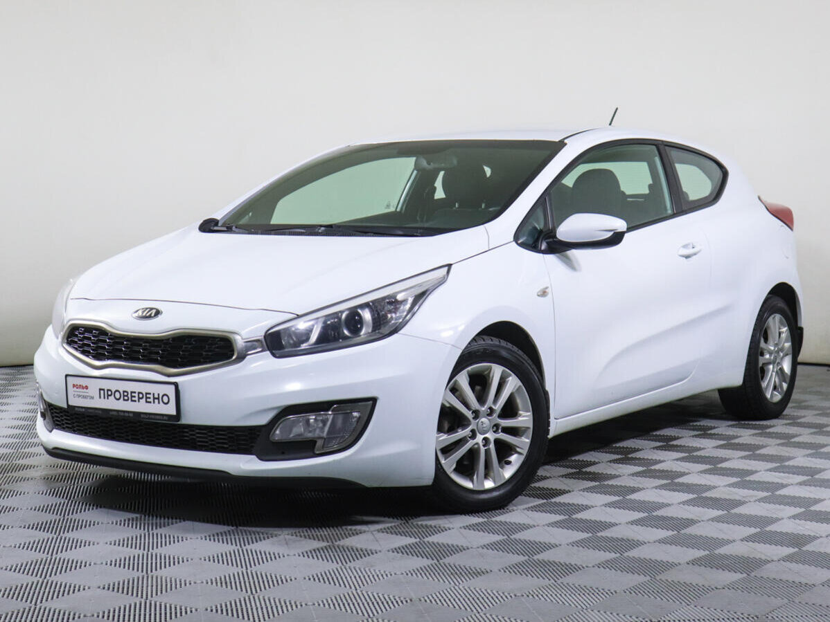 Киа сид 2013 год фото Купить б/у Kia Ceed II 1.6 AT (129 л.с.) бензин автомат в Москве: белый Киа Сид 