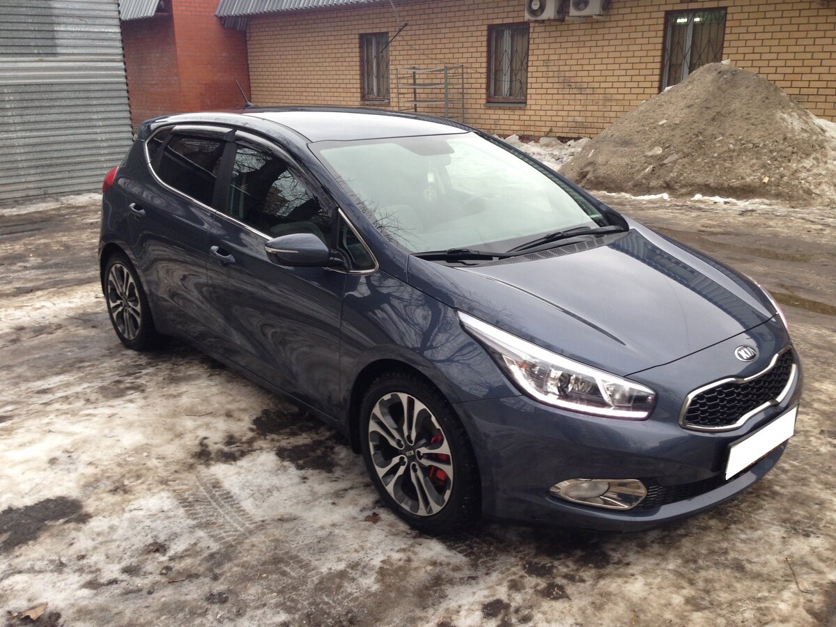 Киа сид 2013 год фото Купить б/у Kia Ceed II 1.6 AT (129 л.с.) бензин автомат в Москве: серый Киа Сид 