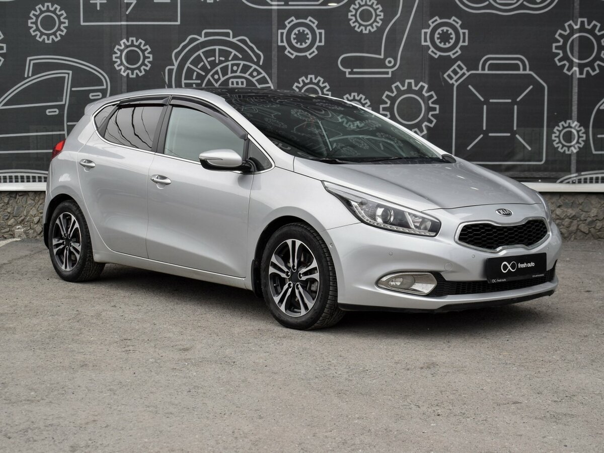 Киа сид 2013 год фото Купить б/у Kia Ceed II 1.6 AT (129 л.с.) бензин автомат в Екатеринбурге: серый К