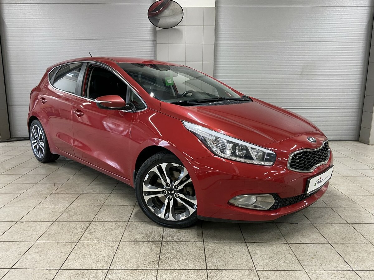 Киа сид 2013 год фото Купить б/у Kia Ceed II 1.6 AT (129 л.с.) бензин автомат в Казани: красный Киа Си