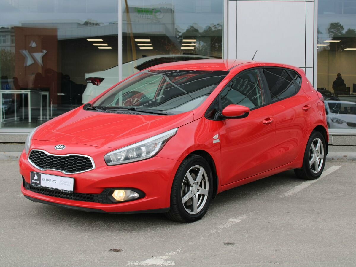 Киа сид 2015 фото Купить б/у Kia Ceed II 1.6 AT (129 л.с.) бензин автомат в Екатеринбурге: красный