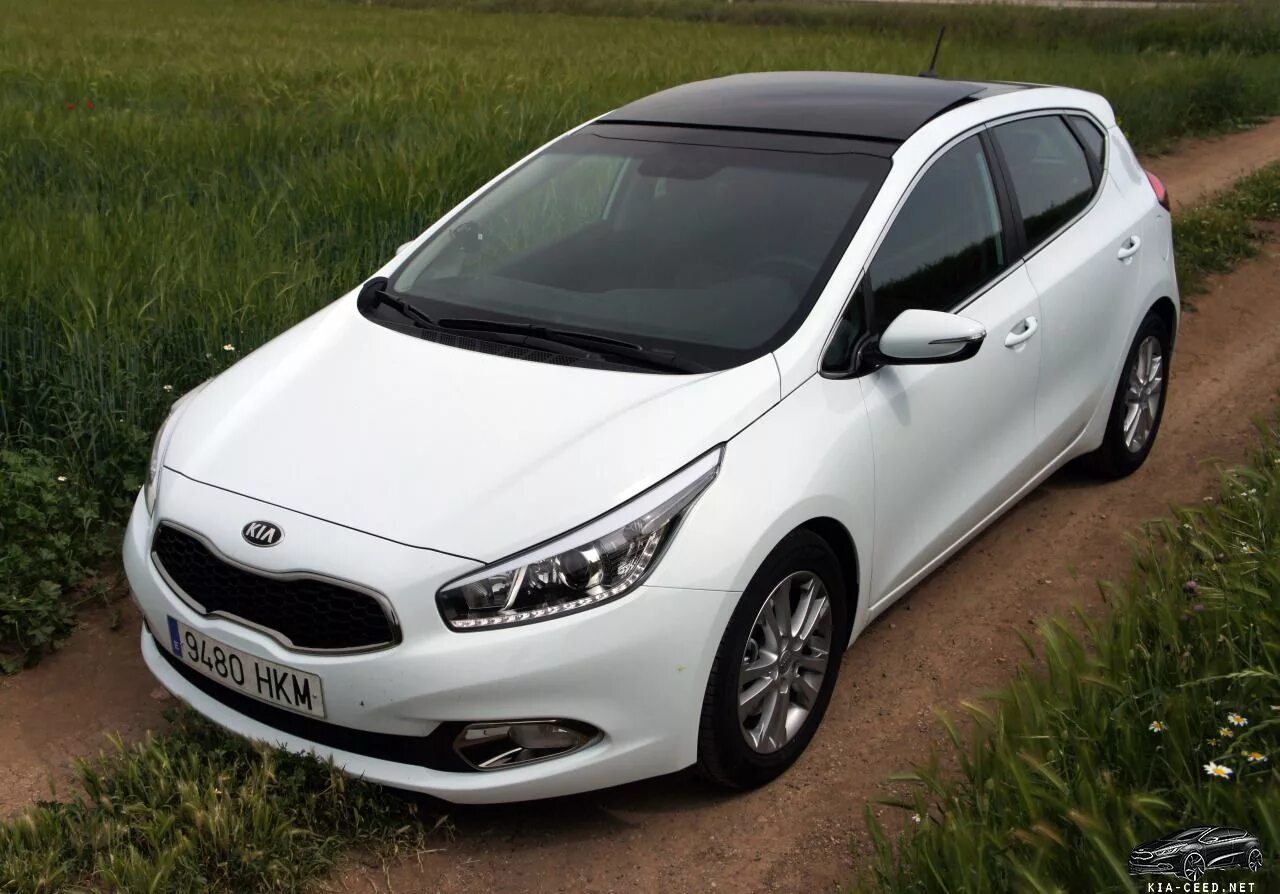 Киа сид белая фото новый kia ceed 2012 Cassa White - Kia Ceed 2 (JD) Фото