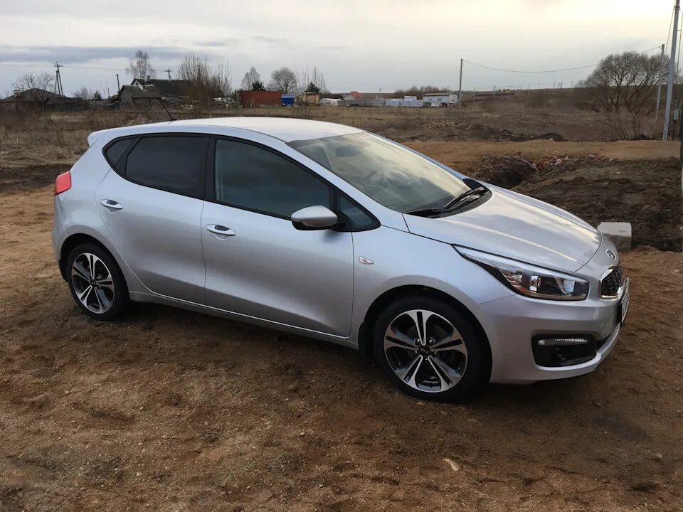 Киа сид jd фото Переобулся в R17, неоднозначные впечатления - KIA Ceed (2G), 1,6 л, 2016 года ко