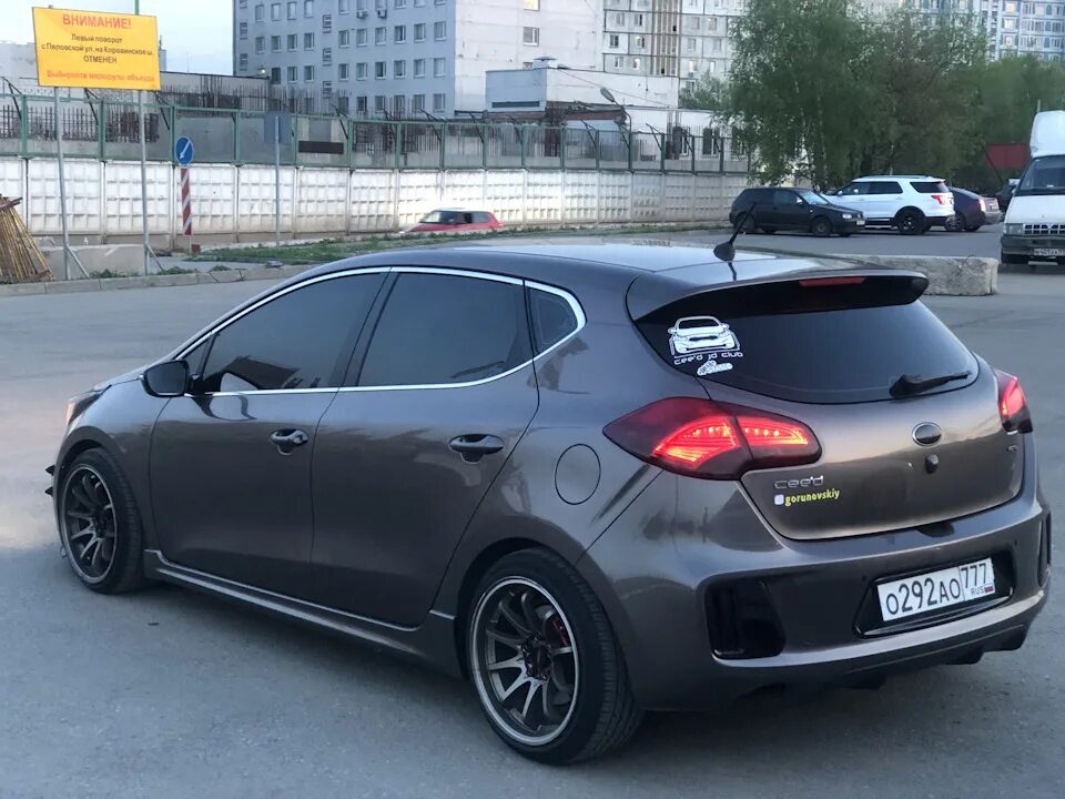 Киа сид jd фото Задний бампер от GT - KIA Ceed (2G), 1,6 л, 2013 года стайлинг DRIVE2