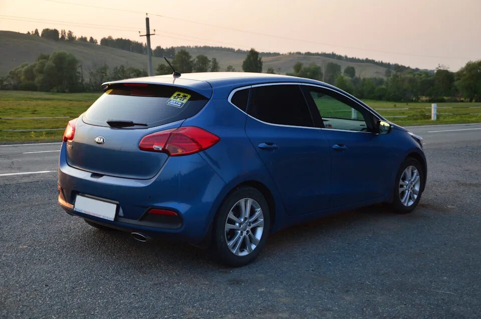 Киа сид jd фото 800км по трассе на новой прошивке АКП Kia CEED JD - KIA Ceed (2G), 1,6 л, 2014 г