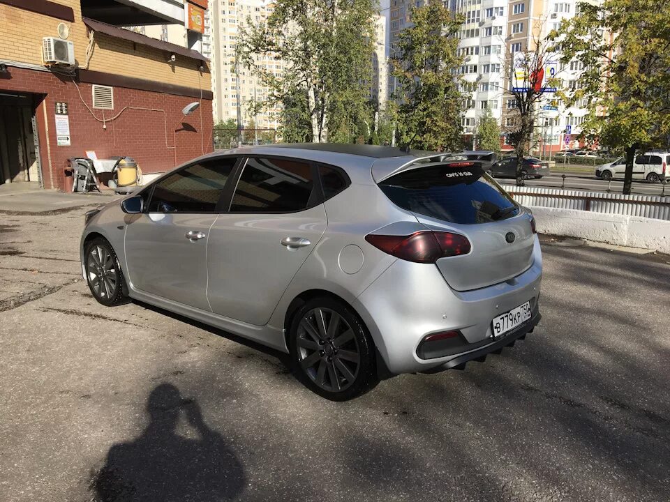 Киа сид jd фото Спойлер от bsm-team - KIA Ceed (2G), 1,6 л, 2014 года стайлинг DRIVE2