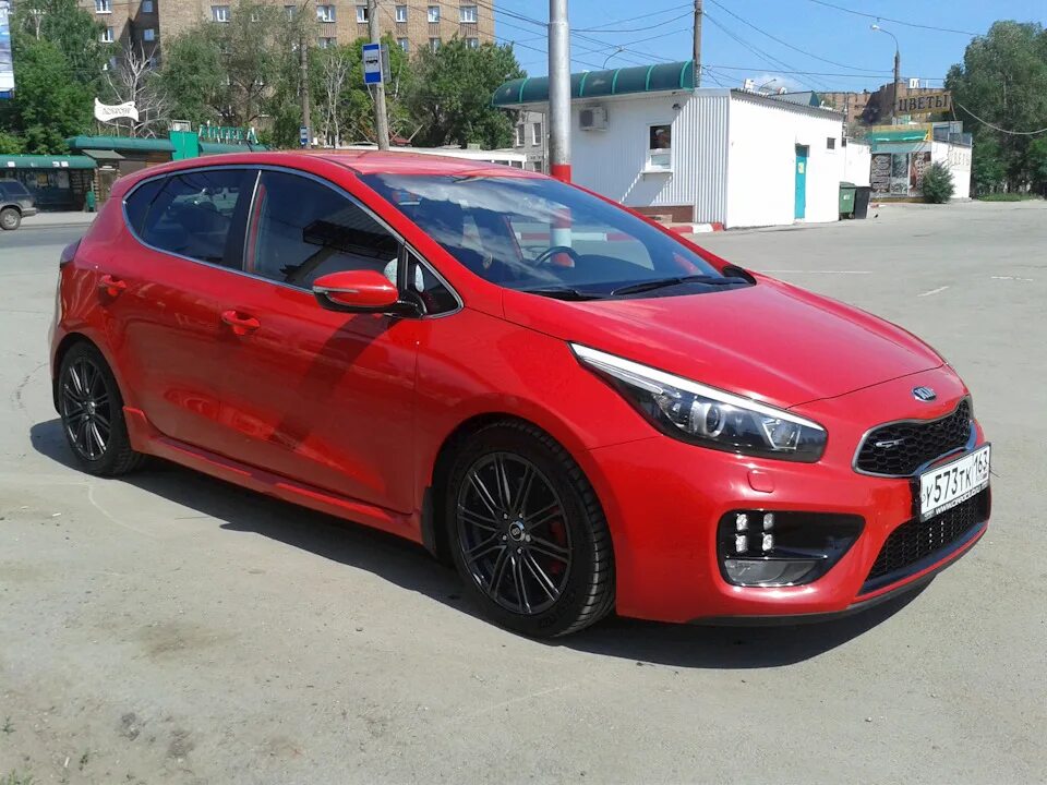 Киа сид jd фото Летний комплект колёс - KIA Ceed GT, 1,6 л, 2014 года шины DRIVE2