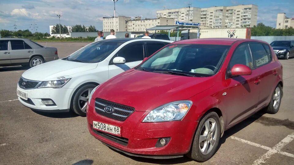 Киа сид кузова фото Kia ceed ED 2.0 МКП против FL 1.6 МКП) - KIA Ceed (1G), 1,6 л, 2010 года покупка