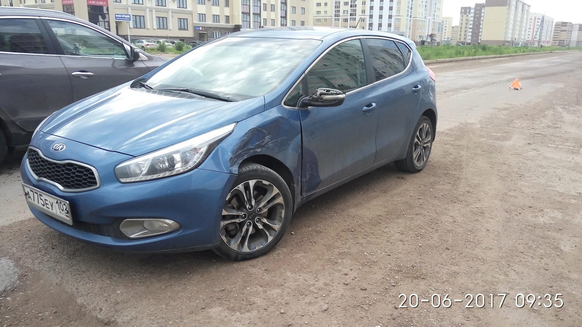 Киа сид синий фото ДТП и несправедливость - KIA Ceed (2G), 1,6 л, 2013 года ДТП DRIVE2