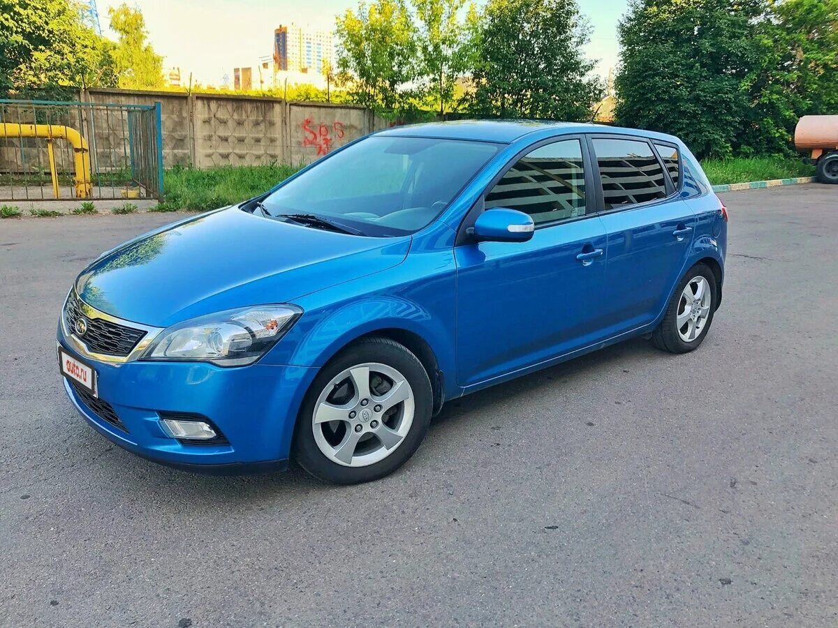 Киа сид синий фото Купить б/у Kia Ceed I Рестайлинг 1.6 MT (125 л.с.) бензин механика в Москве: син