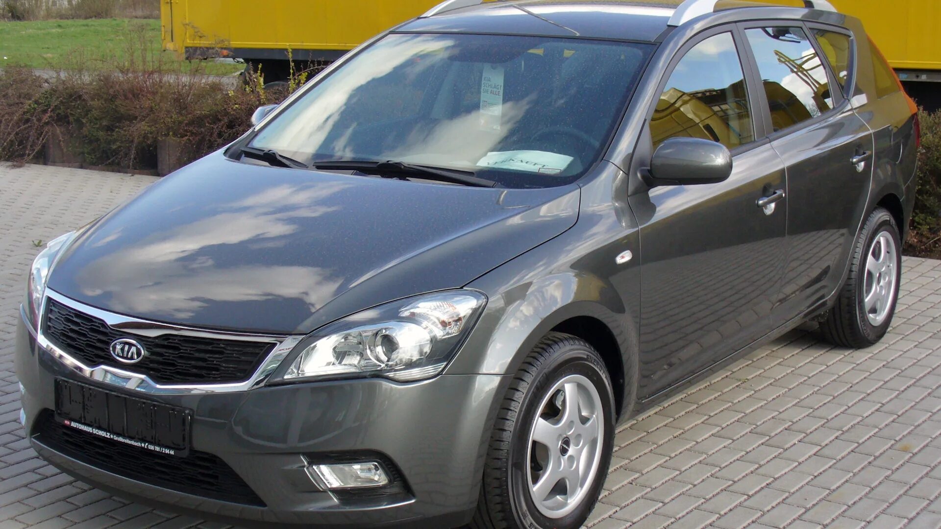 Киа сид универсал 2010 фото KIA Ceed (1G) 1.6 бензиновый 2011 Серый на DRIVE2