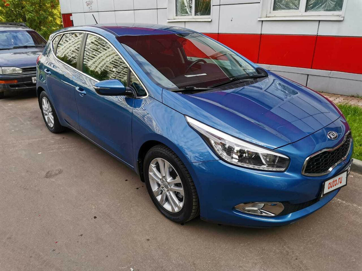 Киа синего цвета фото Купить б/у Kia Ceed II 1.6 AT (129 л.с.) бензин автомат в Москве: синий Киа Сид 