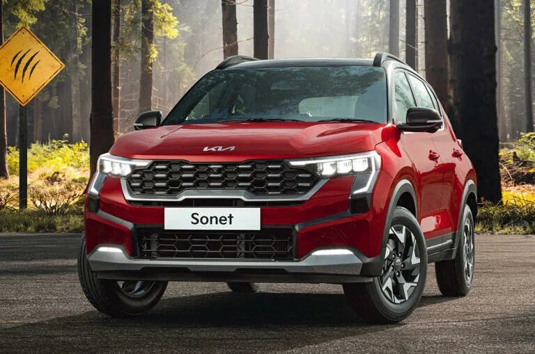 Киа сонет фото Kia Sonet facelift launched at Rs 7.99 lakh