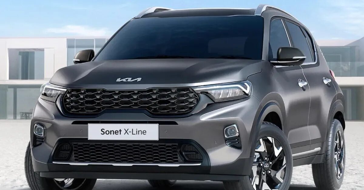 Киа сонет фото Kia Sonet X-Line launched: Prices start from Rs. 13.39 lakh