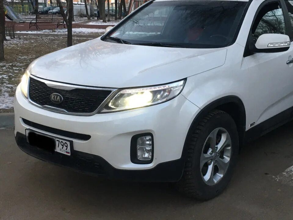 Киа соренто 2 хм фото Установка ксенон ближний свет - KIA Sorento (2G), 2,2 л, 2014 года электроника D