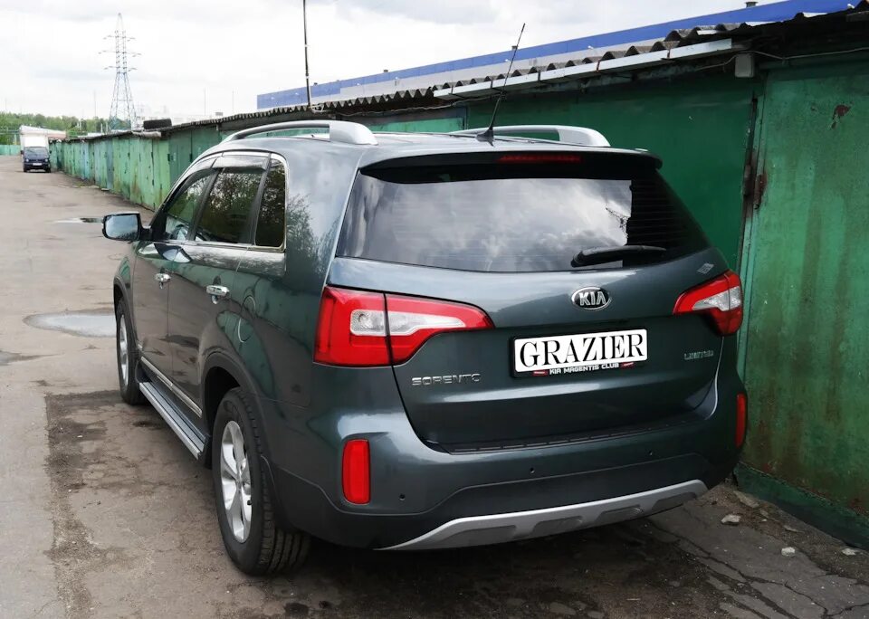 Киа соренто 2 хм фото Редкие пороги на KIA SORENTO XM FL. Мечты сбылись. - KIA Sorento (2G), 2,4 л, 20