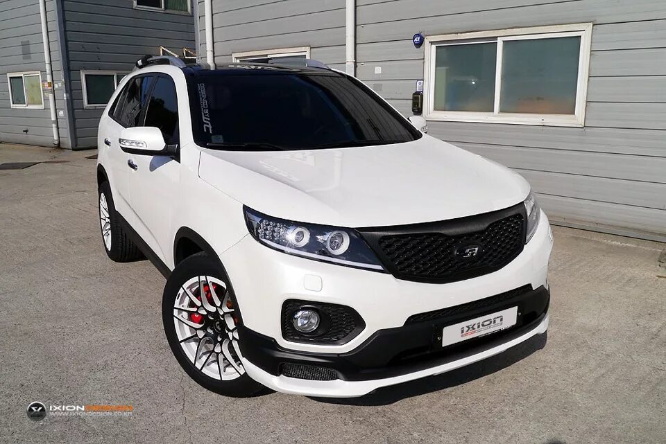 Киа соренто 2 рестайлинг тюнинг Юбка IXION - KIA Sorento (2G), 2,4 л, 2011 года тюнинг DRIVE2