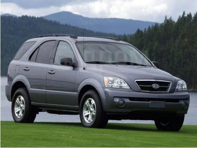 Киа соренто 2002 фото Купить KIA Sorento BL 2002 - 2009 Дефлектор капота (Мухобойка) в Красноярске по 