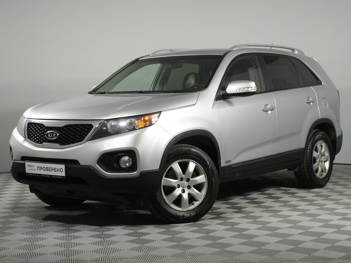 Киа соренто 2011 фото Купить б/у Kia Sorento II 2.4 AT (175 л.с.) 4WD бензин автомат в Москве: серый К