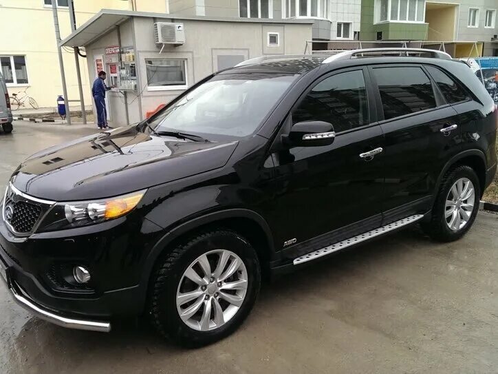 Киа соренто 2012г фото Купить б/у Kia Sorento II 2.4 AT (175 л.с.) 4WD бензин автомат в Липецке: чёрный