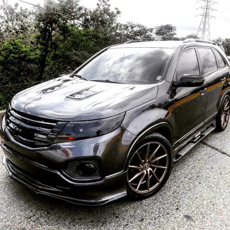 Киа соренто 2016 тюнинг Немного о внешнем стайлинге - KIA Sorento (2G), 2,2 л, 2011 года стайлинг DRIVE2
