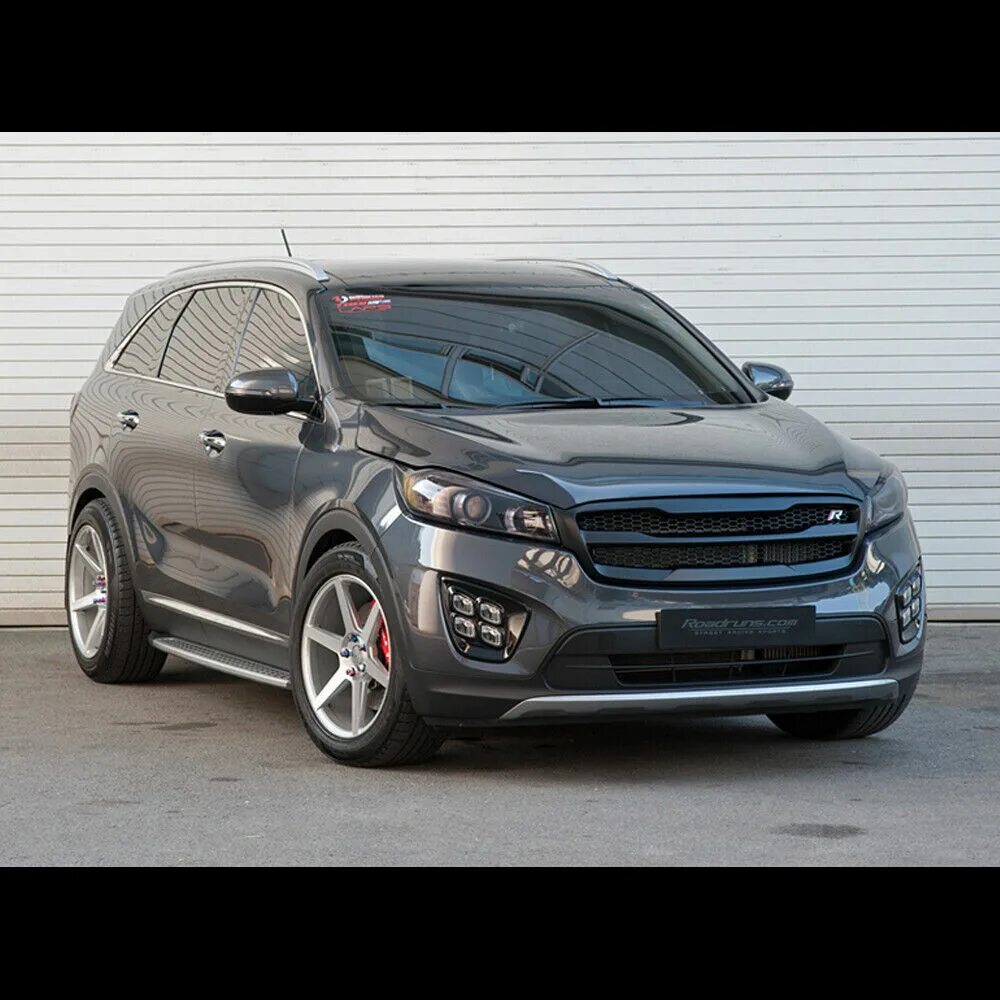 Киа соренто 2016 тюнинг Front Radiator Grill Black Gloss Painted For Kia Sorento 2016 2017 eBay