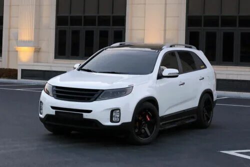 Киа соренто 2016 тюнинг переднего капота радиатора Tuning гриль снег белый жемчуг swp 1p для 14 KIA новы