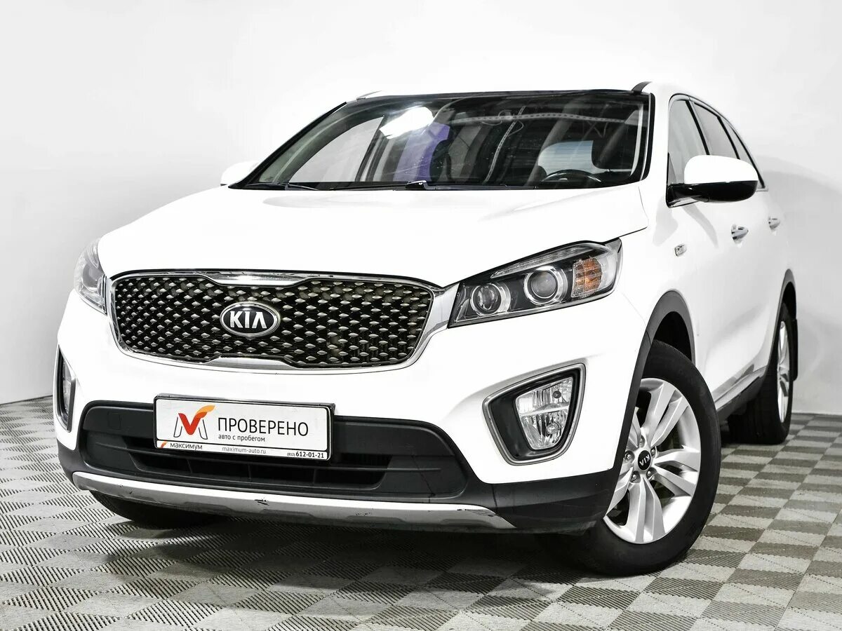 Киа соренто 2017 фото Купить б/у Kia Sorento III Prime 2.0d AT (186 л.с.) дизель автомат в Санкт-Петер