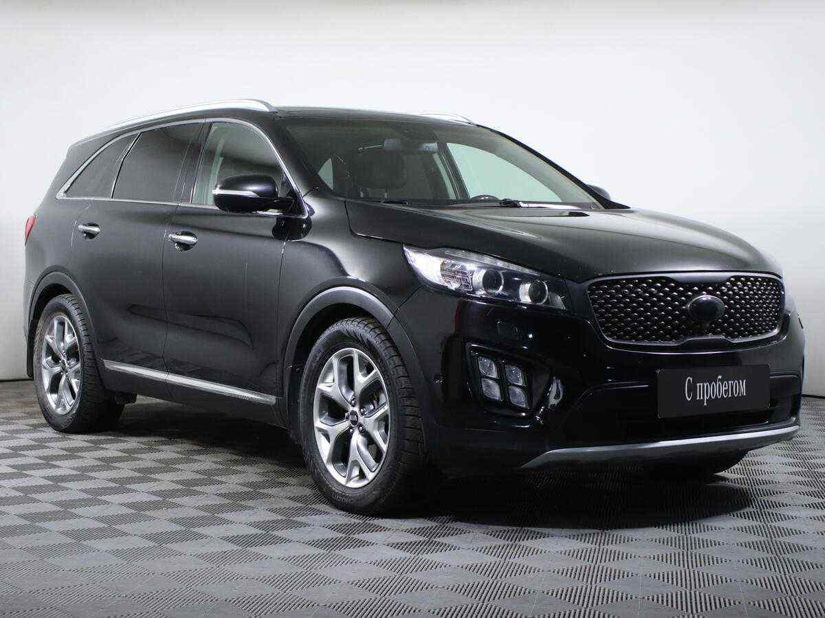 Киа соренто 2019 год фото KIA Sorento Черный 2019 с пробегом 132 349 км. в автоцентре Крост в Ростове-на-Д