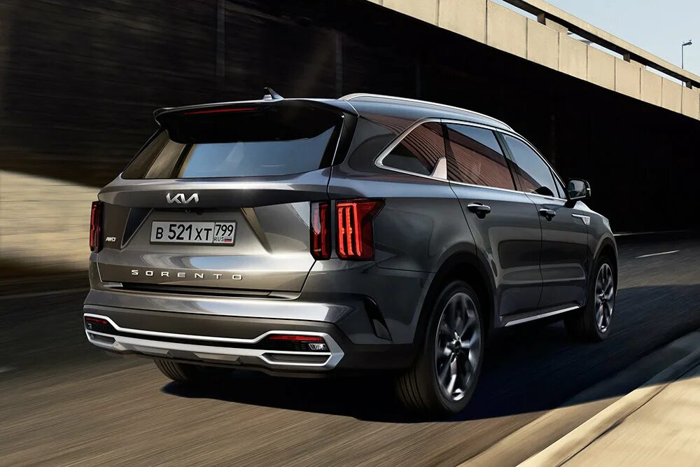 Киа соренто 2022 фото Kia продолжает обновлять линейку моделей для России: теперь Sorento - Российская