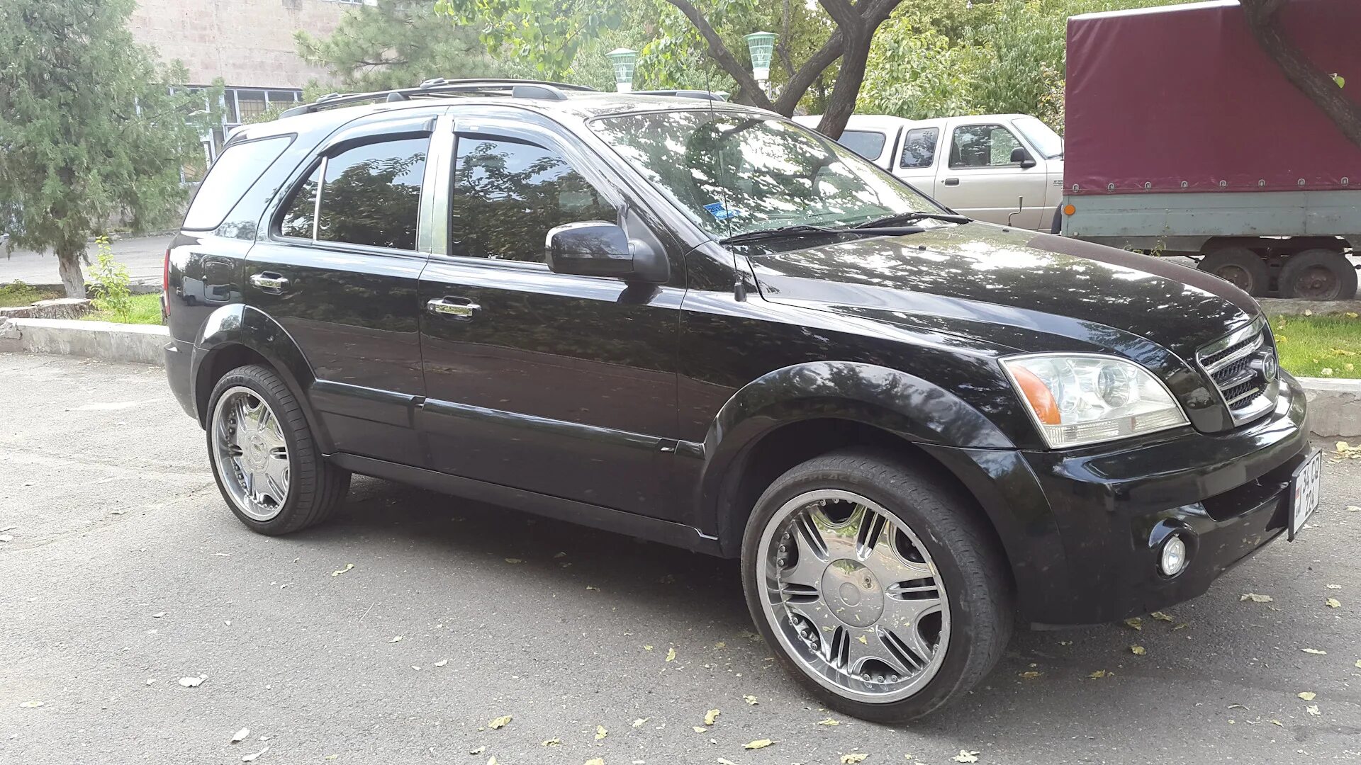 Киа соренто 3 фото Kia Sorento EX 3,5 4x4 0-200 km - KIA Sorento (1G), 3,5 л, 2003 года видео DRIVE