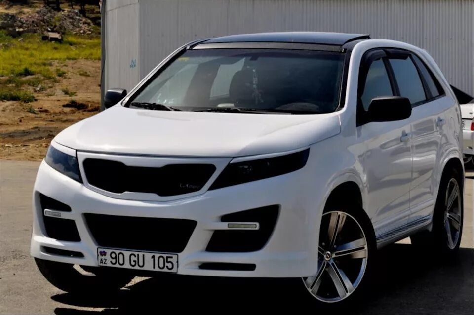 Киа соренто 4 тюнинг фото Тизер № 2 - KIA Sorento (2G), 2,2 л, 2009 года стайлинг DRIVE2