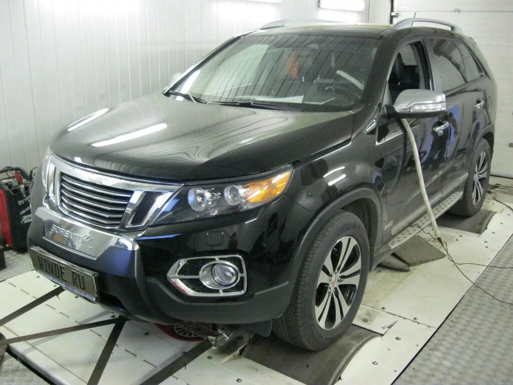 Киа соренто чип тюнинг отзывы Чип тюнинг Kia Sorento II 2009-2012 2.2 CRDI АКПП 197л.с. 436 Нм
