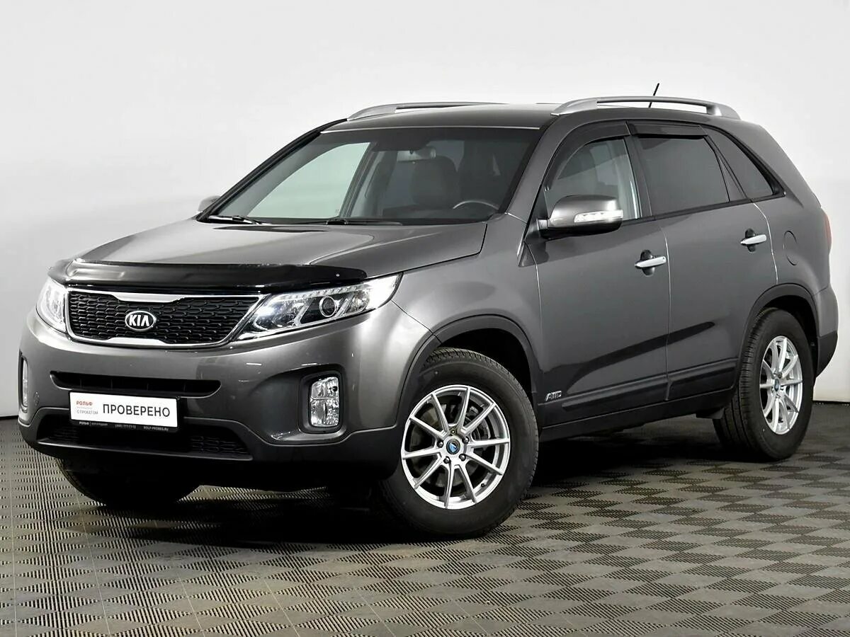 Киа соренто фото Купить б/у Kia Sorento II Рестайлинг 2.4 MT (175 л.с.) 4WD бензин механика в Мос