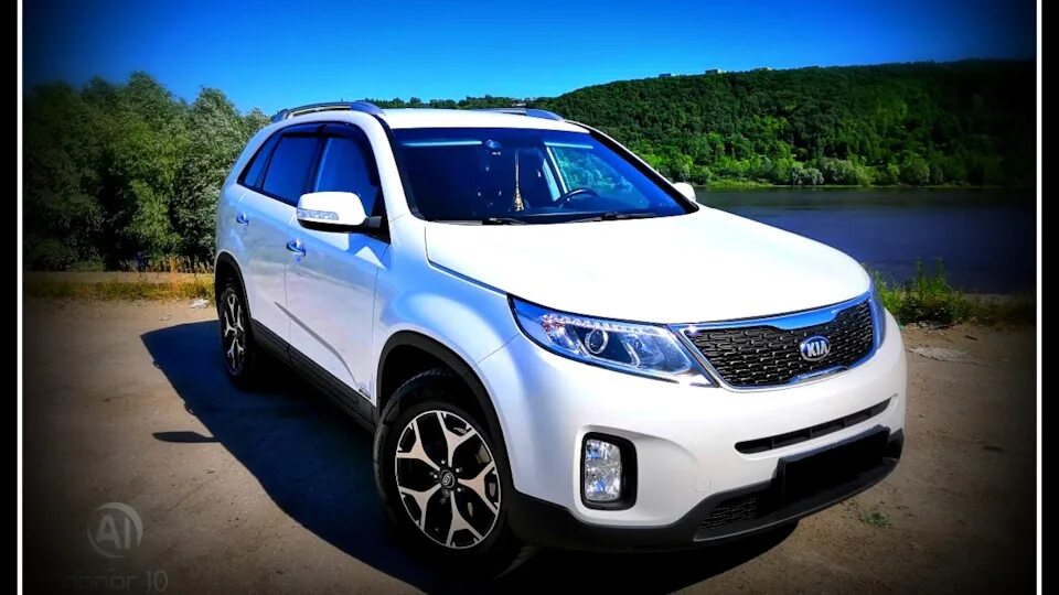 Киа соренто хм фото KIA Sorento (2G) 2.2 дизельный 2014 XM Snow White на DRIVE2