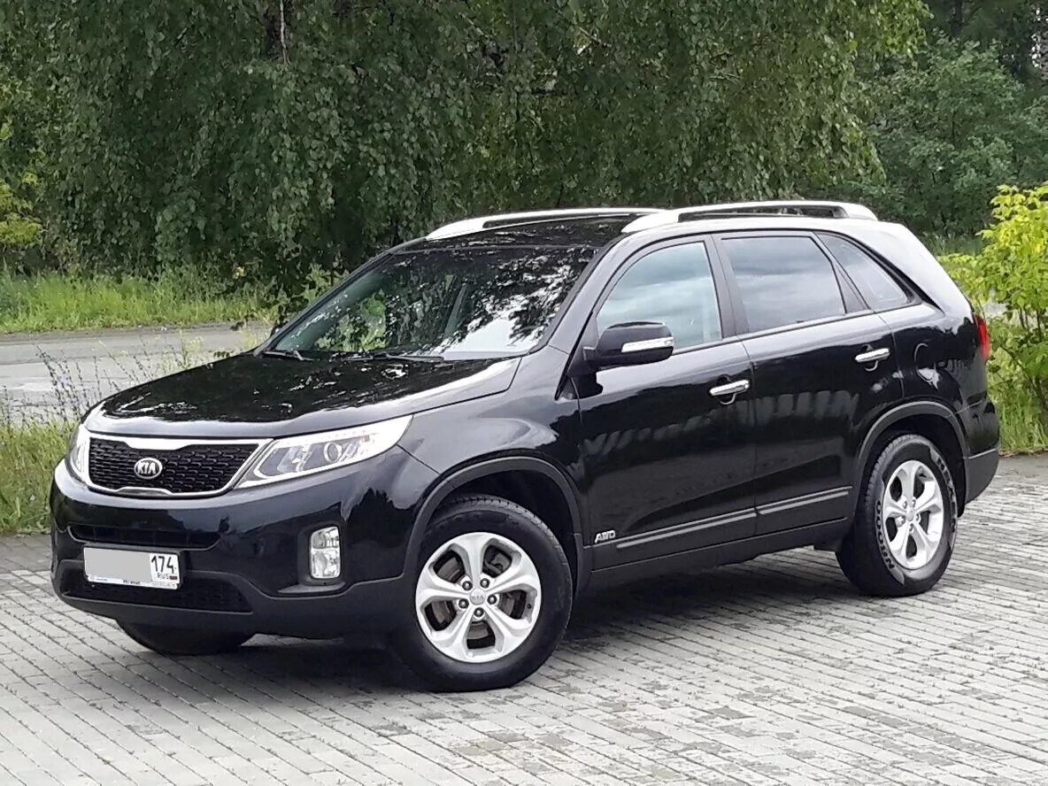 Киа соренто показать фото Купить б/у Kia Sorento II Рестайлинг 2.4 AT (175 л.с.) 4WD бензин автомат в Челя